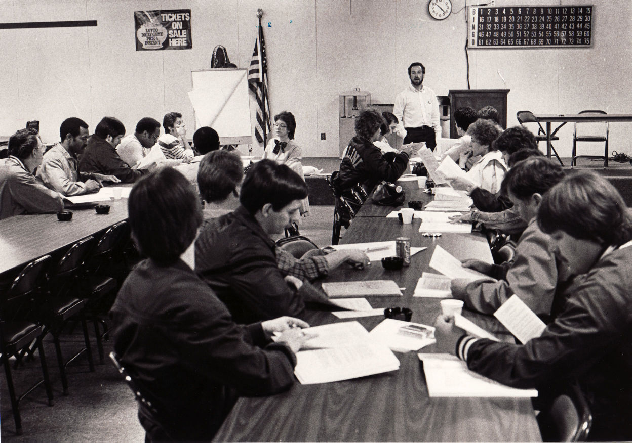 Staley employee 1986